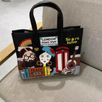 Chh Chrome Heart Leather Bag Embroidery Embroidery Bag Crossbody Tote Bag