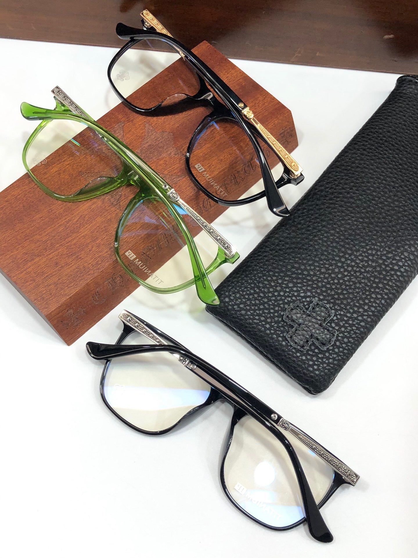 CHH Chrome Hearts Glasses Stylish Simple Titanium Glasses Frames