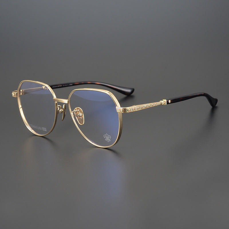CHH Chrome Hearts Glasses Versatile High Quality Pure Titanium Glasses Frames