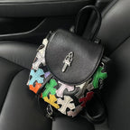 Chh Chrome Heart Leather Bag Cowhide Ladies Backpack Mini Backpack