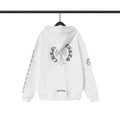 CHH Chrome Heart Hoodie Croqin cotton terry zip-up cardigan hooded sweater