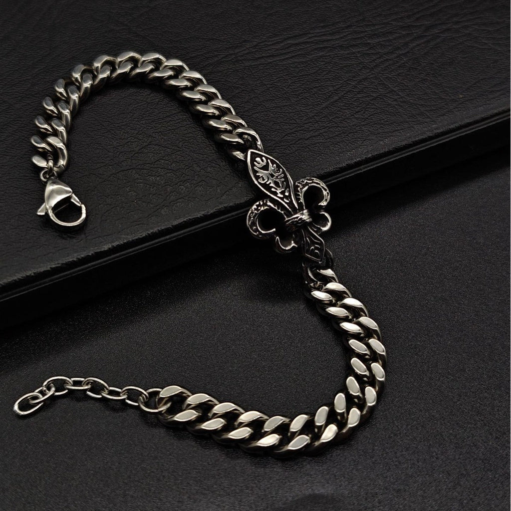 Chrome Hearts anchor retro distressed antique bracelet
