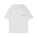 CHH Chrome Heart T Shirts Chrome Hearts Sanskrit Horseshoe Pattern Short Sleeve T-Shirt