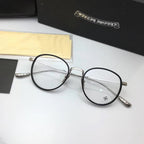 CHH Chrome Hearts Glasses Pure Titanium Exquisite Engraved Myopia Glasses Frame