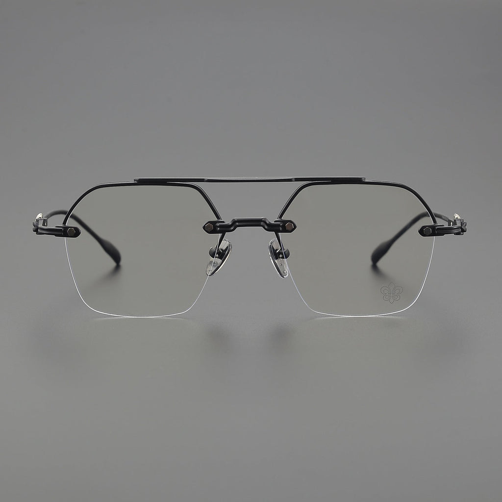 CHH Chrome Hearts Glasses Vintage gold rimless myopia frames