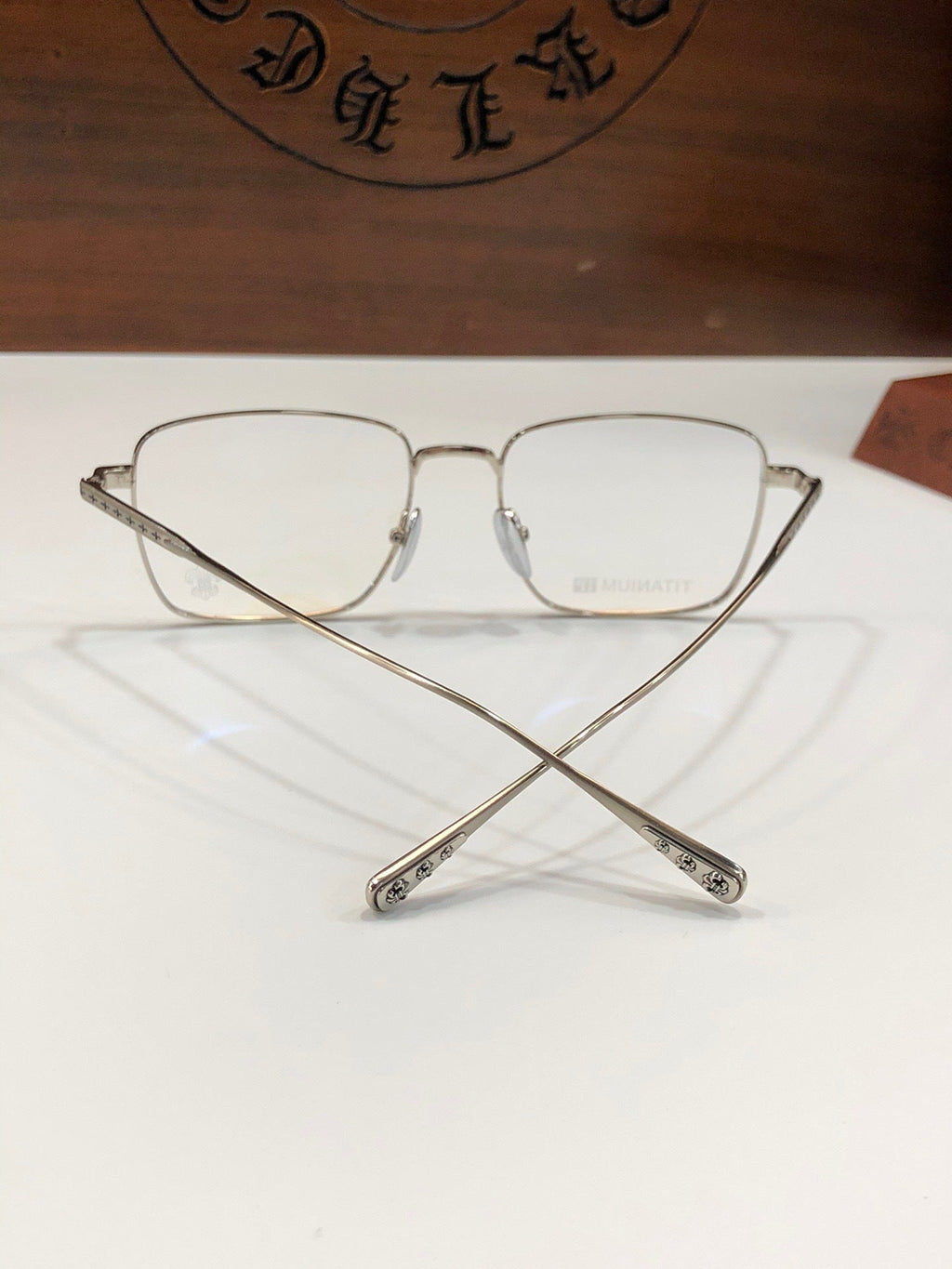 CHH Chrome Hearts Glasses Fine Frame Titanium Thin Comfort Frame