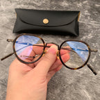 CHH Chrome Hearts Glasses Vintage Round Ultra Light Pure Titanium Myopia Glasses Frame