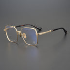 CHH Chrome Hearts Glasses Vintage Versatile Engraved Pure Titanium Square Glasses Frame