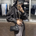 Chh Chrome Heart Leather Bag Shoulder Underarm Bag