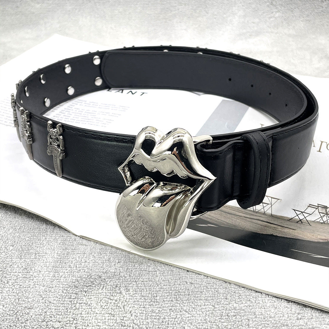 Chh Chrome Heart Belt Sacred Sword Cross Belt