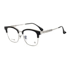 CHH Chrome Hearts Glasses Vintage Ultra Light Half Frame Myopia Glasses Frame