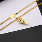 chrome hearts 24 gold holy sword whistle pendant