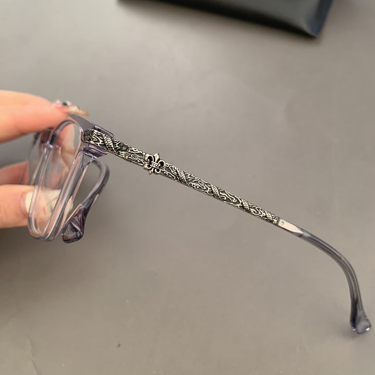 CHH Chrome Hearts Glasses Pure Titanium Ultra Light Versatile Myopia Frame