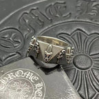 Chrome Hearts cut-angle sword ring