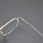 CHH Chrome Hearts Glasses Versatile Vintage Ultra Light Titanium Frame Myopia Frame