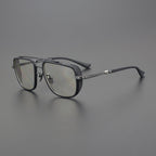 CHH Chrome Hearts Glasses Double Beam Big Face Titanium Frame Myopia Glasses Frame