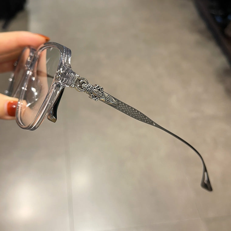 CHH Chrome Hearts Glasses Vintage Pure Titanium Myopia Glasses Frame