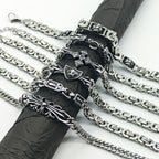 Chrome Hearts 925 Sterling silver retro bracelet