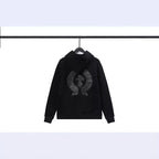CHH Chrome Heart Hoodie Crowe hooded sweater cross cardigan loose terry jacket