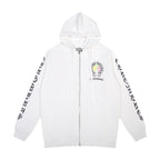 CHH Chrome Heart Hoodie Chrome Heart Clover Zip Cardigan Hooded Sweater