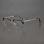 CHH Chrome Hearts Glasses Simple Japanese Business Half Frame Pure Titanium Glasses Frame