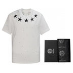 Chh Chrome Hearts T Shirts Star Hot Diamond Short-sleeved T-shirt