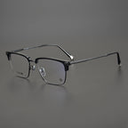 CHH Chrome Hearts Glasses Simple Japanese Business Half Frame Pure Titanium Glasses Frame