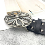 Chh Chrome Heart Belt Vintage Cowboy Punk Skull