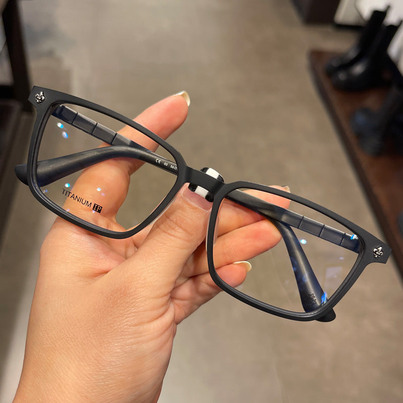 CHH Chrome Hearts Glasses Square Frame Versatile Myopia Glasses Frame