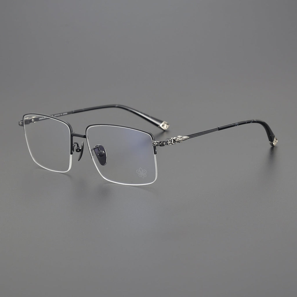 CHH Chrome Hearts Glasses Personalized fashion half frame myopia glasses frame