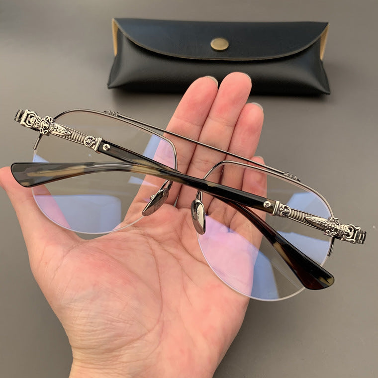 CHH Chrome Hearts Glasses Silver Glasses Frame