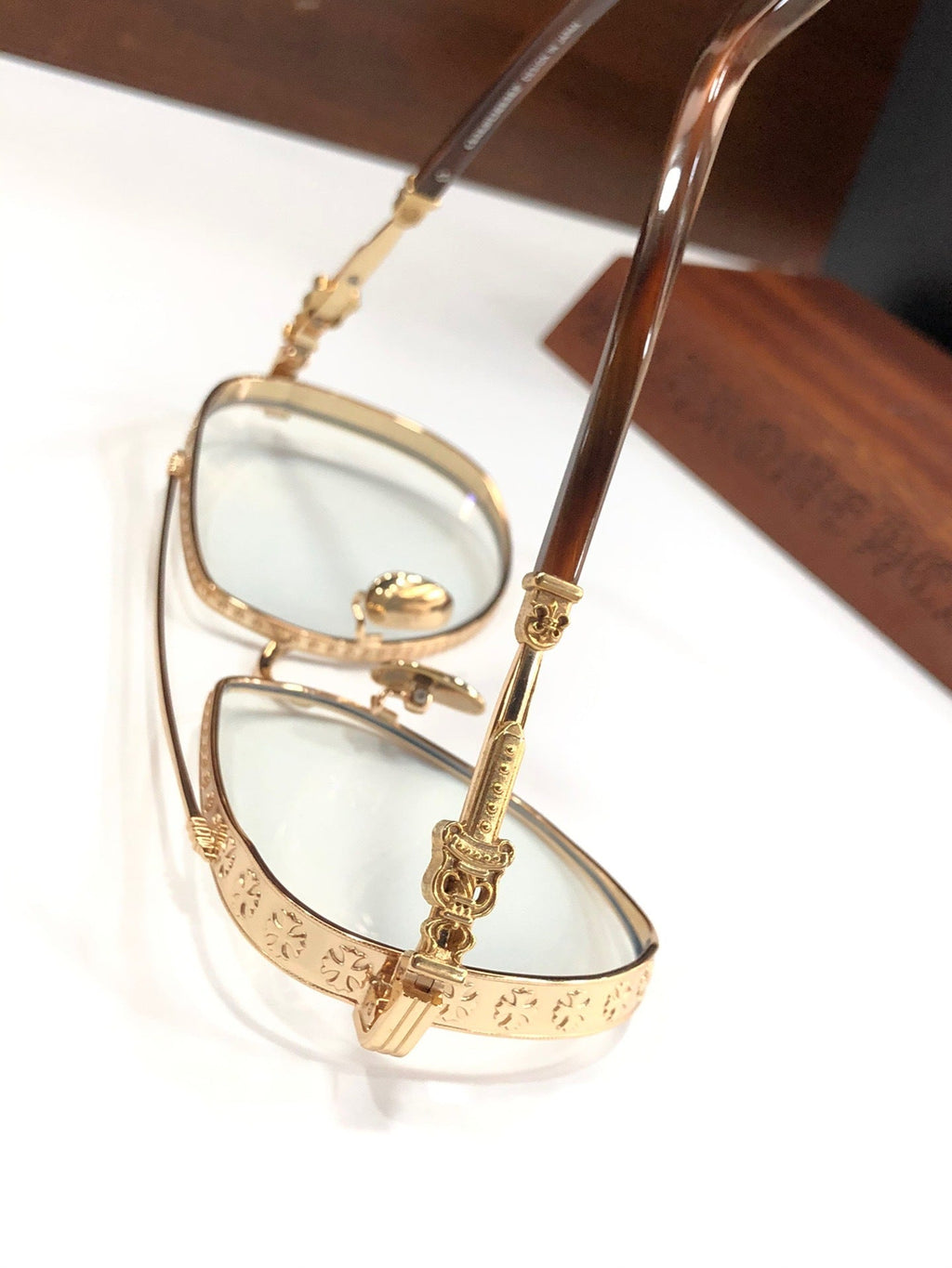 CHH Chrome Hearts Glasses Light Luxury Cool Anti-Blue Light Glasses Frame