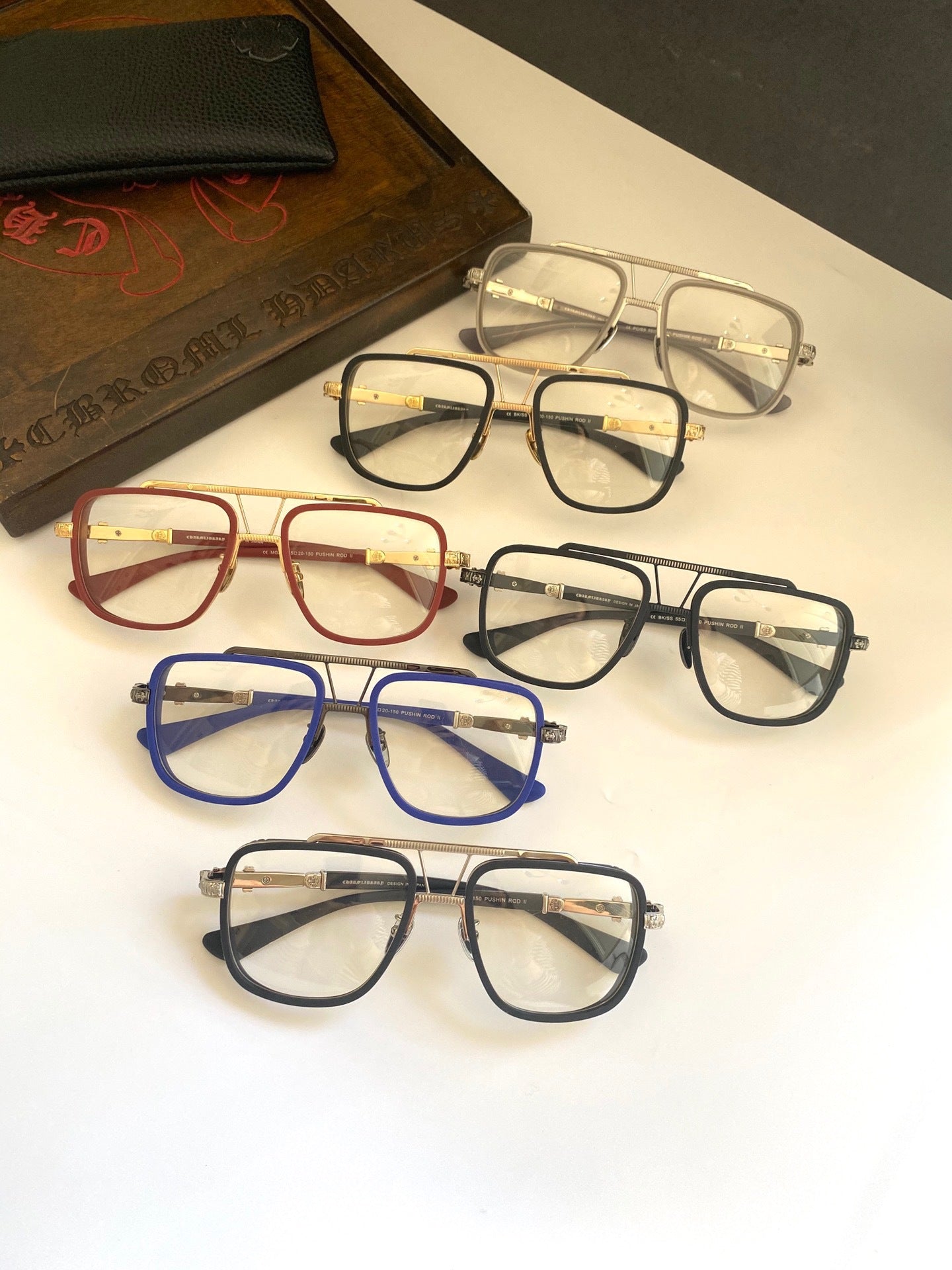 CHH Chrome Hearts Glasses Fashion Personality Trend Glasses Frame