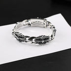 Chrome Hearts Crusader Flower Multi-piece Spliced Bracelet