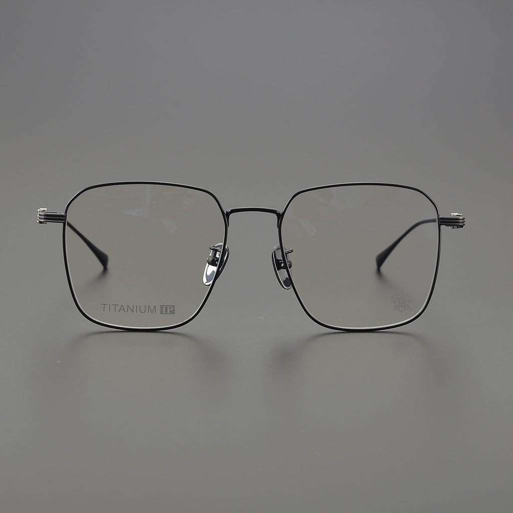 CHH Chrome Hearts Glasses Versatile Titanium Frame Ultra Light Box Glasses Frame