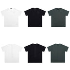 CHH Chrome Heart T Shirts Crowe Cross Print Short Sleeve T-Shirt Loose