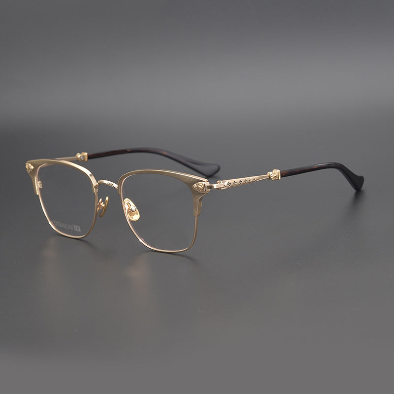 CHH Chrome Hearts Glasses Pure Titanium Business Glasses Frame