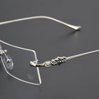 CHH Chrome Hearts Glasses Versatile Ultra Light Radiation Resistant Glasses Frame