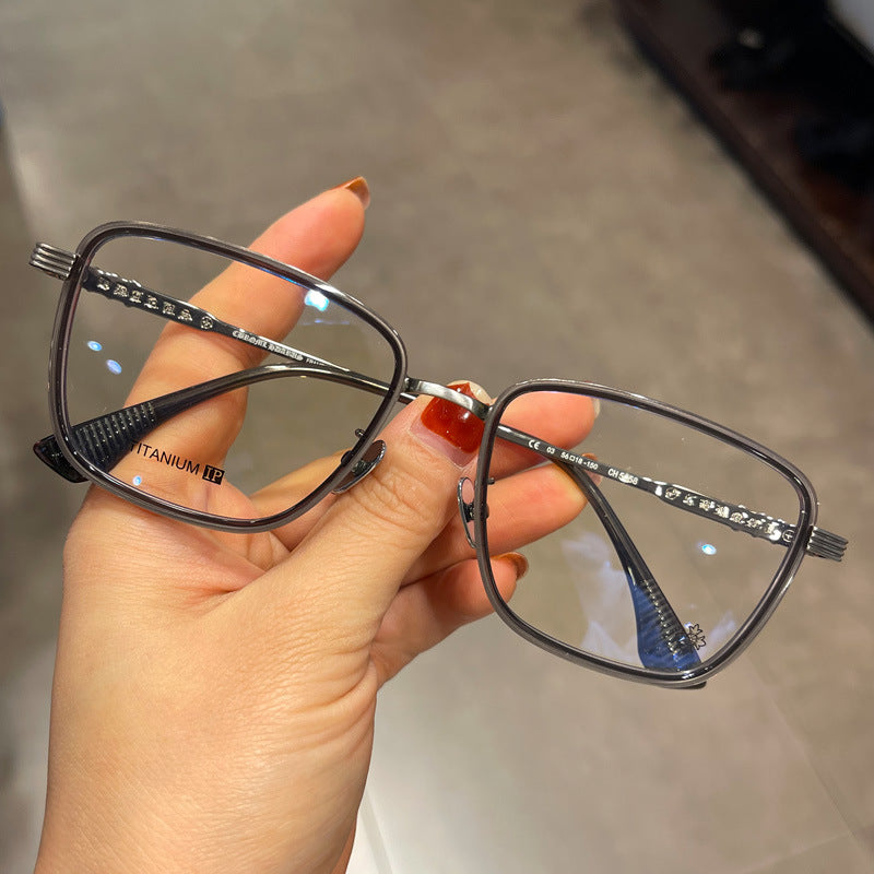 CHH Chrome Hearts Glasses Pure Titanium Ultra Light Myopia Frame