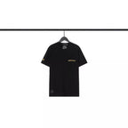 CHH Chrome Heart T Shirts Sanskrit Large Logo Cross Print Short Sleeve T-Shirt