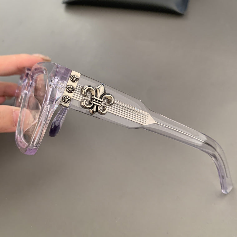 CHH Chrome Hearts Glasses thick frame plain myopia glasses frame