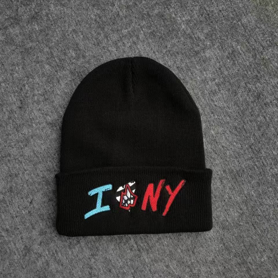 Chh chrome hearts knitted hat fall and winter style