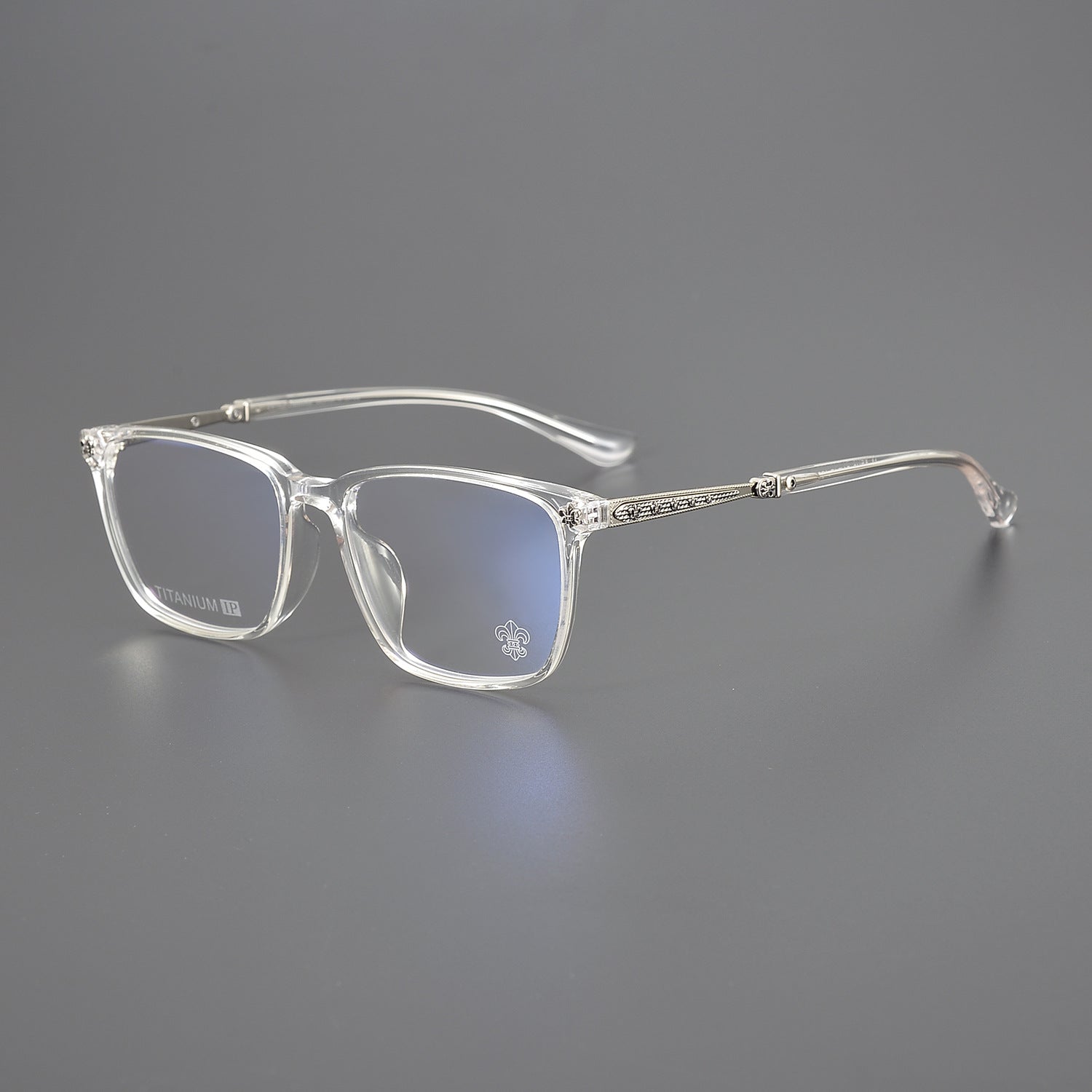 CHH Chrome Hearts Glasses Japanese handmade exquisite retro big face myopia glasses frame