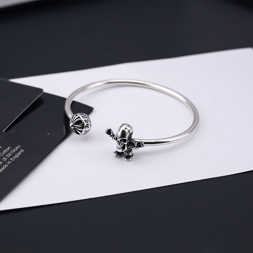 Chrome Hearts Foti Harris Teeter/ CrossBall Bracelet