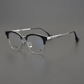 CHH Chrome Hearts Glasses Vintage Ultra Light Half Frame Myopia Glasses Frame