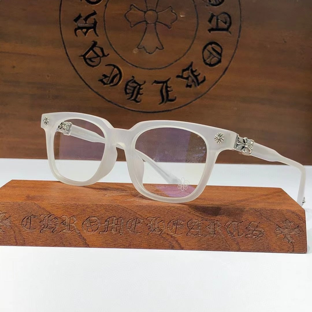 CHH Chrome Hearts Glasses Classic Large Frame Simple and Generous Retro and Luxury