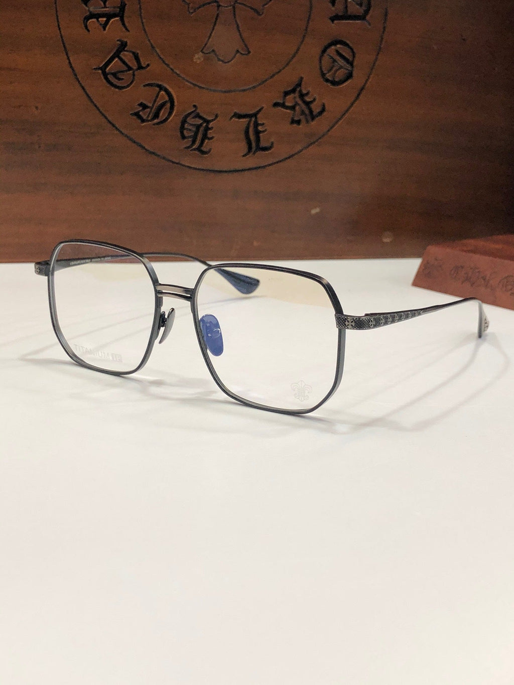CHH Chrome Hearts Glasses Stylish Simple Titanium Vintage Glasses Frames