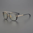 CHH Chrome Hearts Glasses Double Beam Big Face Titanium Frame Myopia Glasses Frame