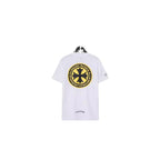 CHH Chrome Heart T Shirts Sanskrit Large Logo Cross Print Short Sleeve T-Shirt