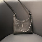 Chh Chrome Heart Leather Bag Fashion Sword